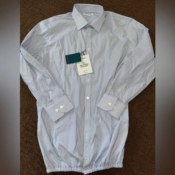 Tommy John nwt stay tucked slim dress shirt size 16.5 neck 32/33 sleeve - Picture 1 of 4
